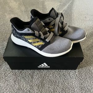 Adidas Edge Lux 3 Leopard and Gold - Size 8